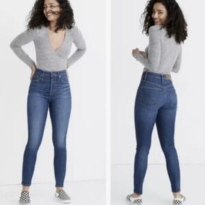 Madewell Curvy High Rise Skinny Jeans sz 30